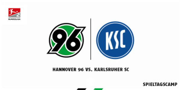 Cover Spieltagscamp Hannover 96 vs. Karlsruher SC
